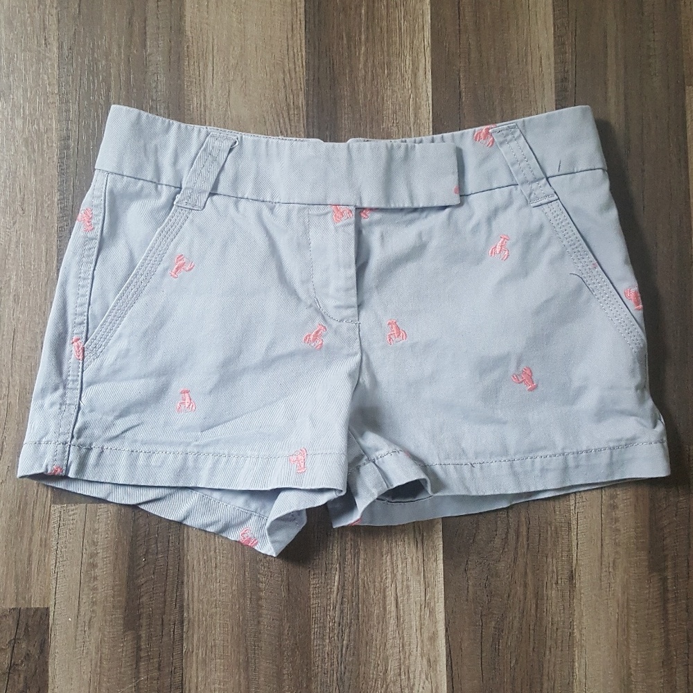 J Crew Lobster Shorts